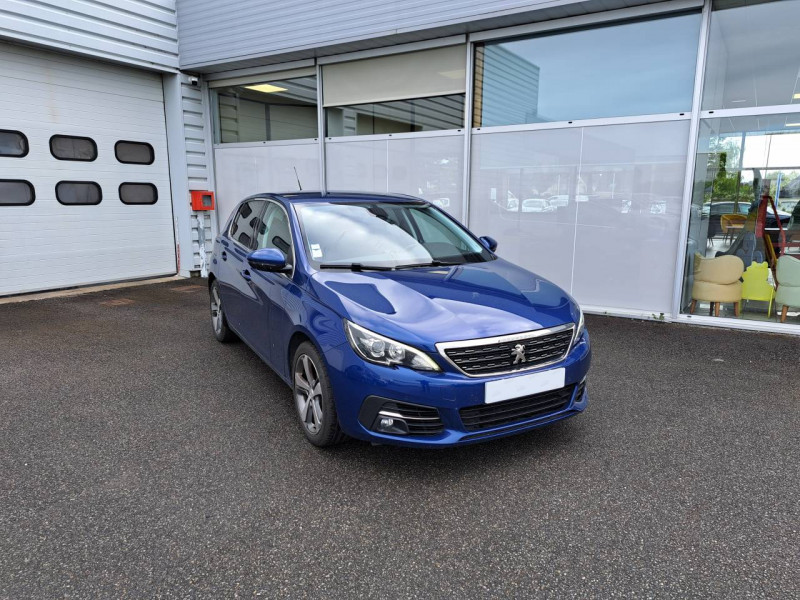 Peugeot 308 (2) BlueHDi 130 EAT8 S&S ALLURE Diesel Bleu Occasion à vendre