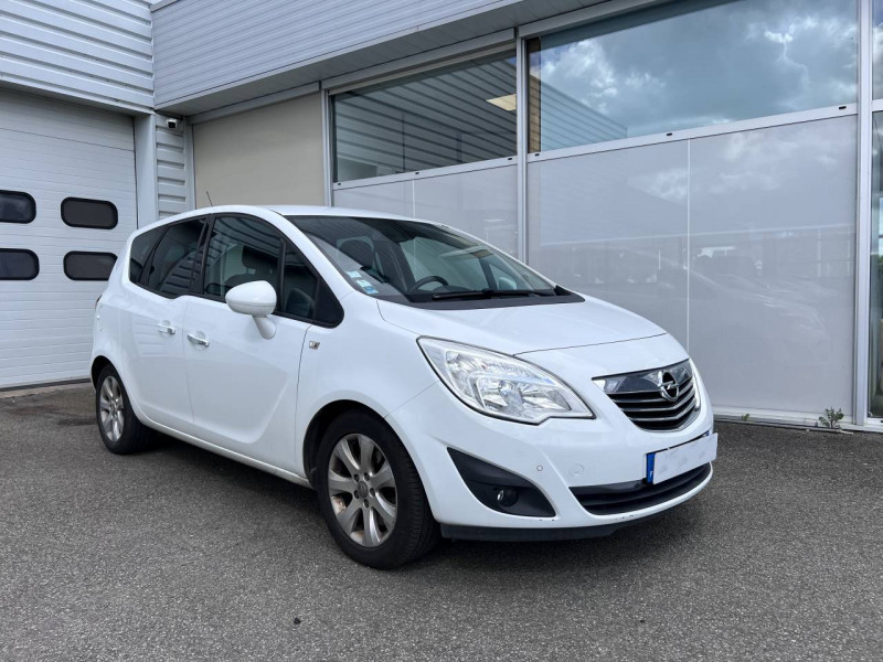 Opel Meriva (2) 1.7 CDTI 100 FAP BVA ENJOY Diesel Blanc Occasion à vendre