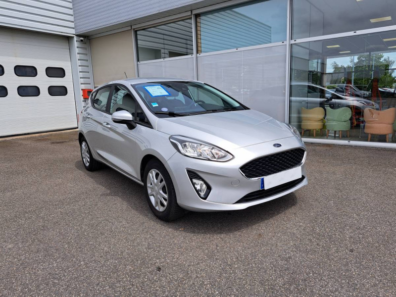 Ford Fiesta (7) 1.0 ECOBOOST 95ch COOL & CONNECT Essence Gris clair Occasion à vendre