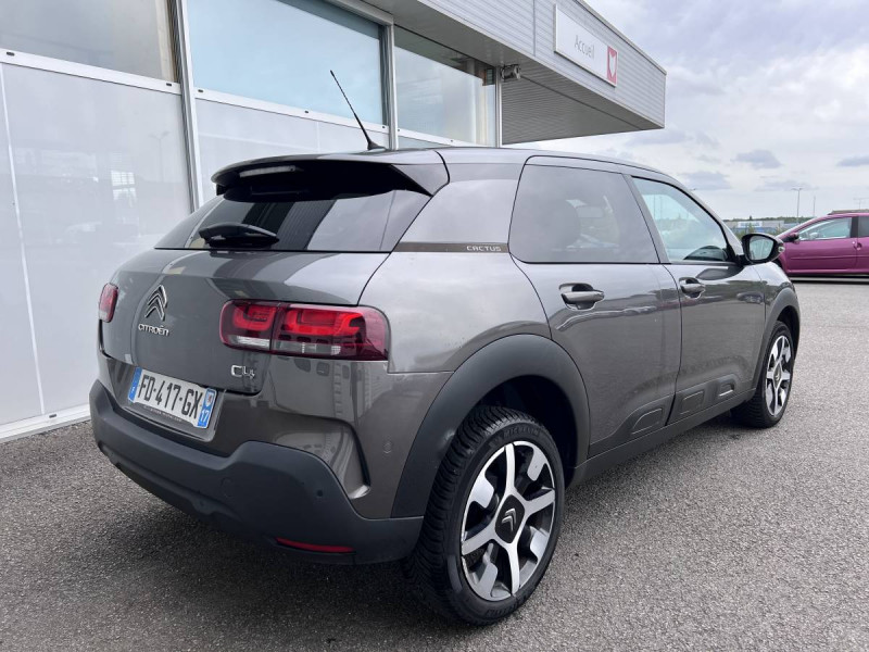 Photo 4 de l'offre de CITROEN C4 Cactus BlueHDi 100 S&S BVM6 Shine Business à 11490€ chez Carlyss automobiles Vitré