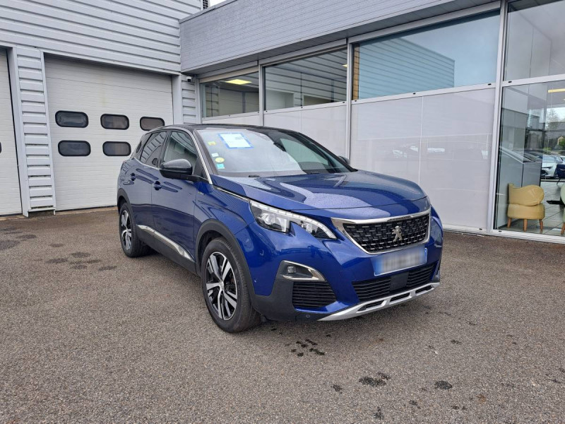 Peugeot 3008 (2) BlueHDi 130 S&S EAT8 GT LINE Diesel Bleu Occasion à vendre