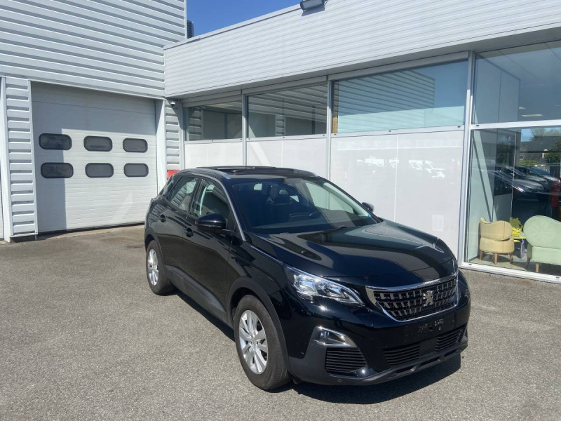 Peugeot 3008 (2) BlueHDi 130 S&S EAT8 ACTIVE BUSINESS Diesel Noir Occasion à vendre