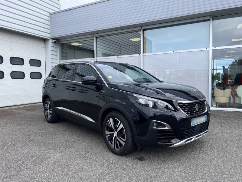 Peugeot 5008 (2) BlueHDi 180 S&S EAT8 GT LINE Diesel Noir Occasion à vendre