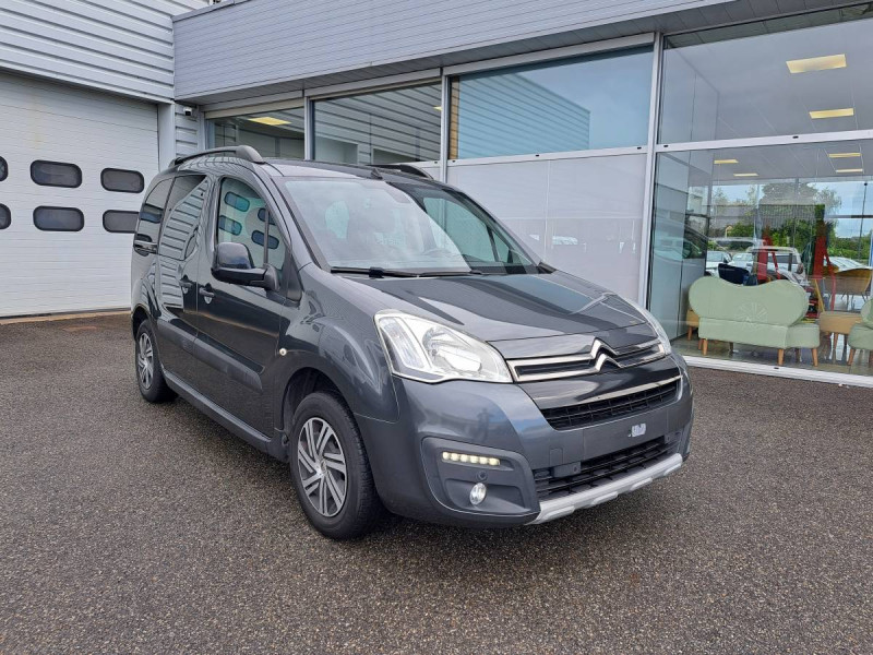 Citroën Berlingo Multispace (2) BlueHDi 120 S&S BVM6 Shine Diesel Gris foncé Occasion à vendre