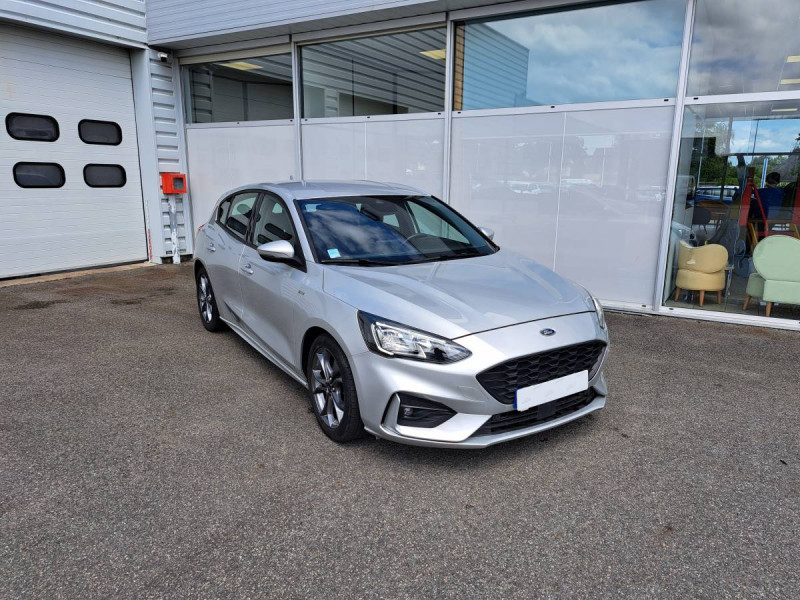 Ford Focus (4) 5P - 2.0 EcoBlue 150 auto St-Line Diesel Gris clair Occasion à vendre