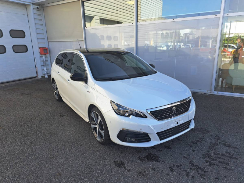 Peugeot 308 SW (2) BlueHDi 130 EAT 8 S&S SW GT PACK Diesel Blanc Occasion à vendre