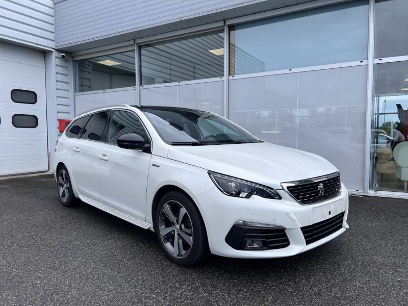 Peugeot 308 SW (2) BlueHDi 130 S&S GT Line Diesel Blanc Occasion à vendre