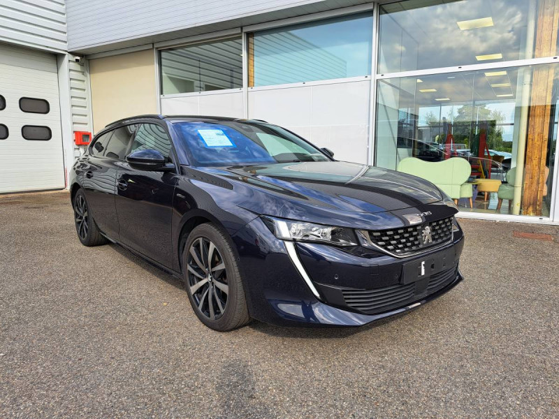 Peugeot 508 SW (2) BlueHDi 130 S&S EAT8 GT Line Diesel Bleu Occasion à vendre