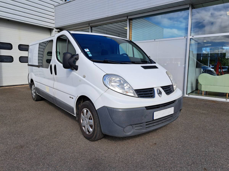 Renault Trafic (2) CA CONFORT L2H1 1200 2.0 DCI 115 Diesel Blanc Occasion à vendre