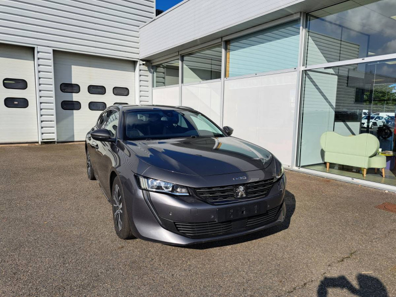 Peugeot 508 SW (2) BlueHDi 130 S&S EAT8 Allure Pack Diesel Gris foncé Occasion à vendre