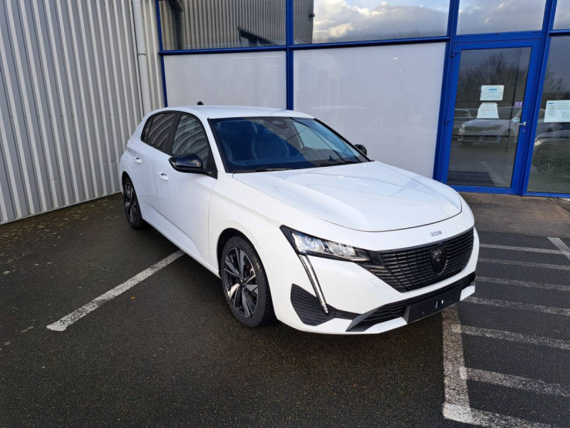 Peugeot 308 (3) PureTech 130 S&S ALLURE Essence Blanc Occasion à vendre