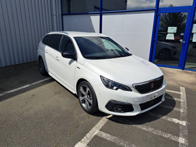 Peugeot 308 SW (2) BlueHDi 130 EAT8 S&S SW GT LINE Diesel Blanc Occasion à vendre