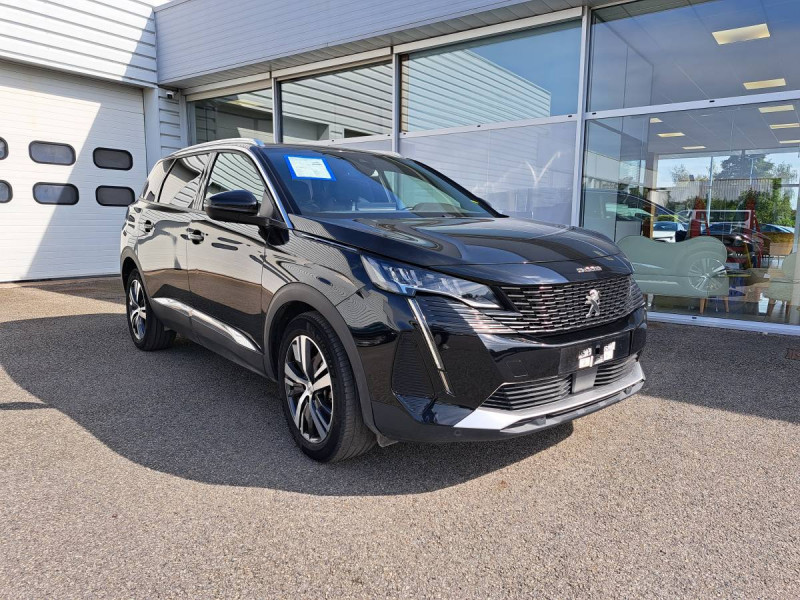 Peugeot 5008 (2) BlueHDi 130 S&S EAT8 Allure Pack Diesel Noir Occasion à vendre