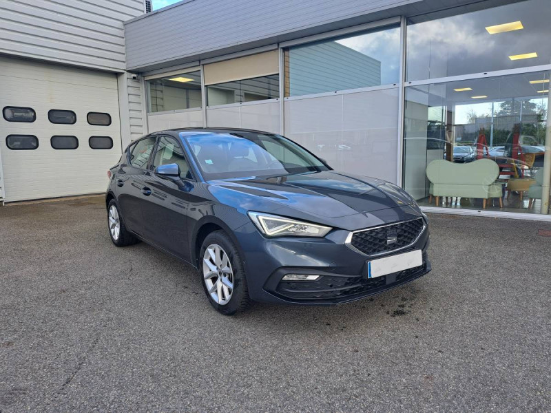 Seat Leon (4) 1.0 TSI 110 S&S Style Essence Gris foncé Occasion à vendre