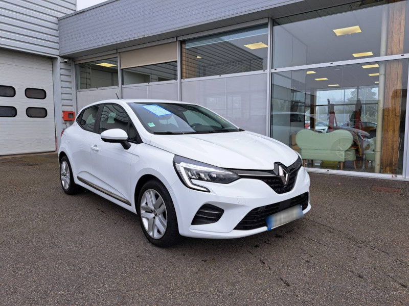 Renault Clio (5) Business SCe 65 -21 Essence Blanc Occasion à vendre