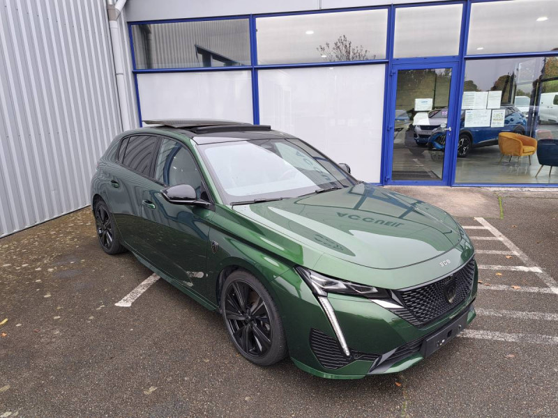 Peugeot 308 (3) BlueHDI 130 EAT8 GT PACK Diesel Vert Occasion à vendre