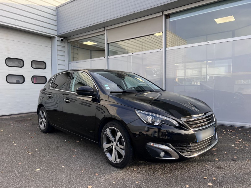 Peugeot 308 (2) 1.2 Puretech 130 S&S EAT6 Allure Essence Noir Occasion à vendre