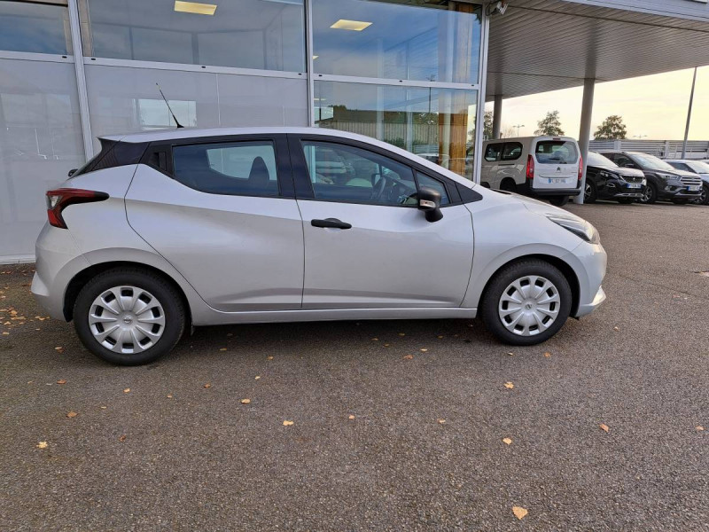 Photo 2 de l'offre de Nissan Micra (5) 1.0L 71 Visia Pack à 9990€ chez Carlyss automobiles Vitré