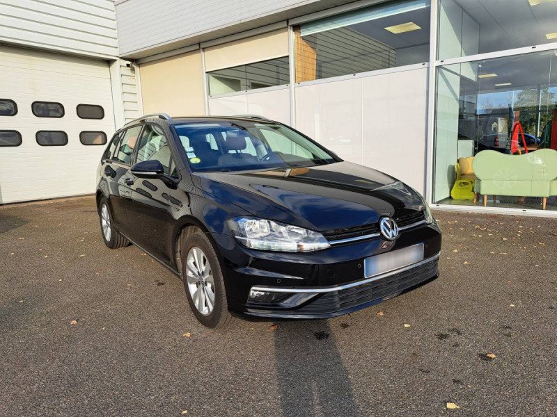 Volkswagen Golf SW (7) 1.6 TDI 115 Confortline Business Diesel Noir Occasion à vendre