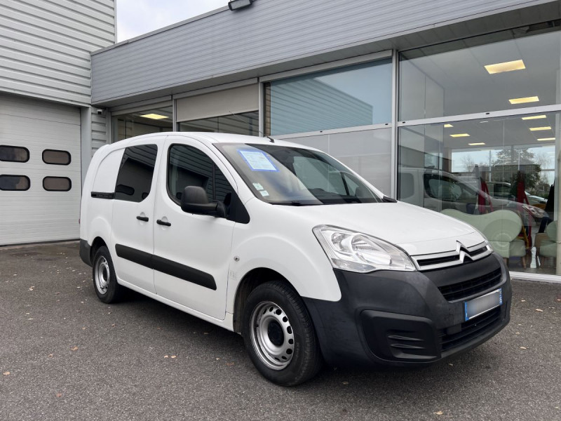 Citroën Berlingo Cabine Approfondie (2) BlueHDi 100 BVM Confort Cabine App. XL Diesel Blanc Occasion à vendre