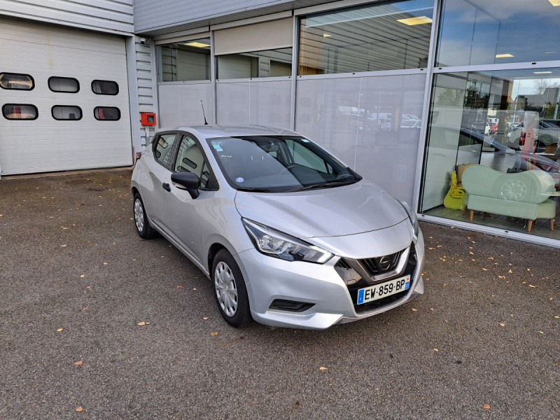 Photo 14 de l'offre de Nissan Micra (5) 1.0L 71 Visia Pack à 9990€ chez Carlyss automobiles Vitré