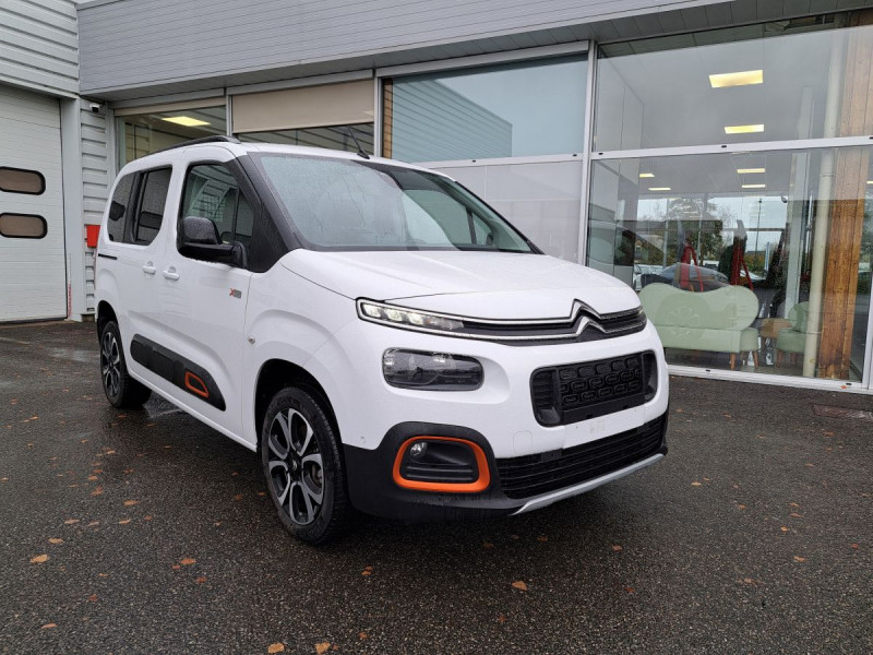 Citroen Berlingo (3) Taille M BlueHDi 130 S&S BVM6 Shine Diesel Blanc Occasion à vendre