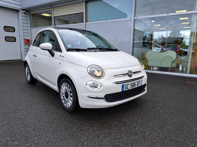 Photo 21 de l'offre de FIAT 500 (2) Hybrid 1.0 BSG 70 ch Dolcevita à 12490€ chez Carlyss automobiles Vitré