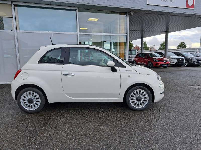 Photo 2 de l'offre de FIAT 500 (2) Hybrid 1.0 BSG 70 ch Dolcevita à 12490€ chez Carlyss automobiles Vitré