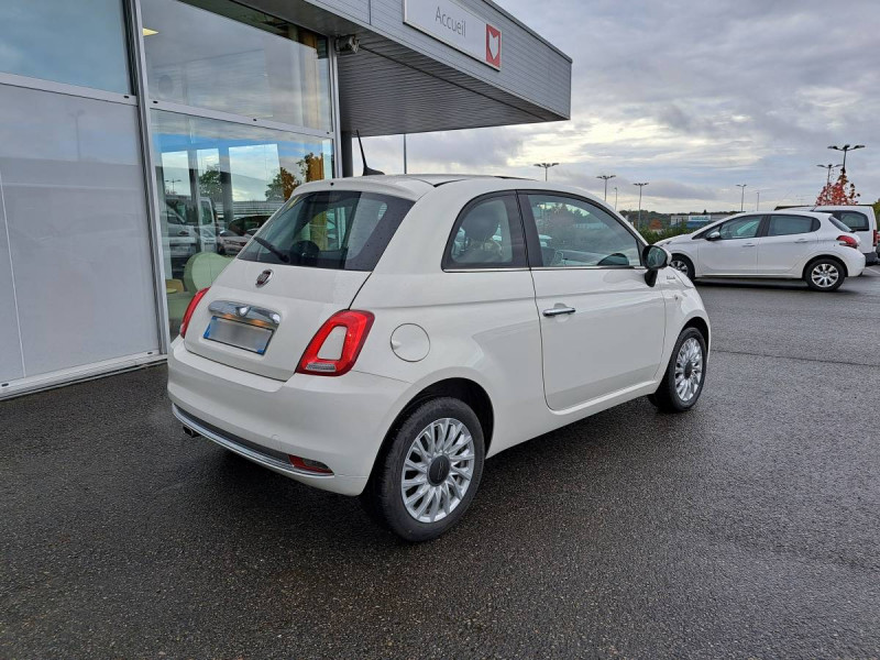 Photo 3 de l'offre de FIAT 500 (2) Hybrid 1.0 BSG 70 ch Dolcevita à 12490€ chez Carlyss automobiles Vitré