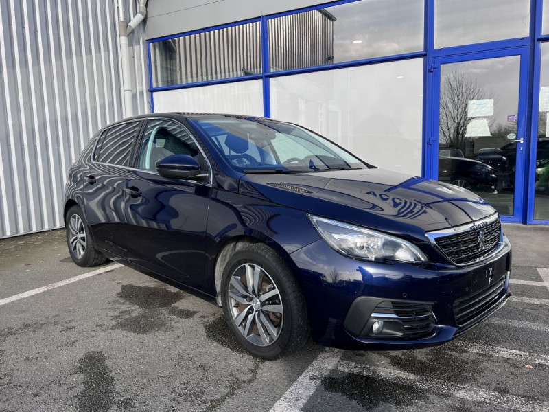 Peugeot 308 (2) BlueHDi 130 S&S Allure Diesel Bleu Occasion à vendre