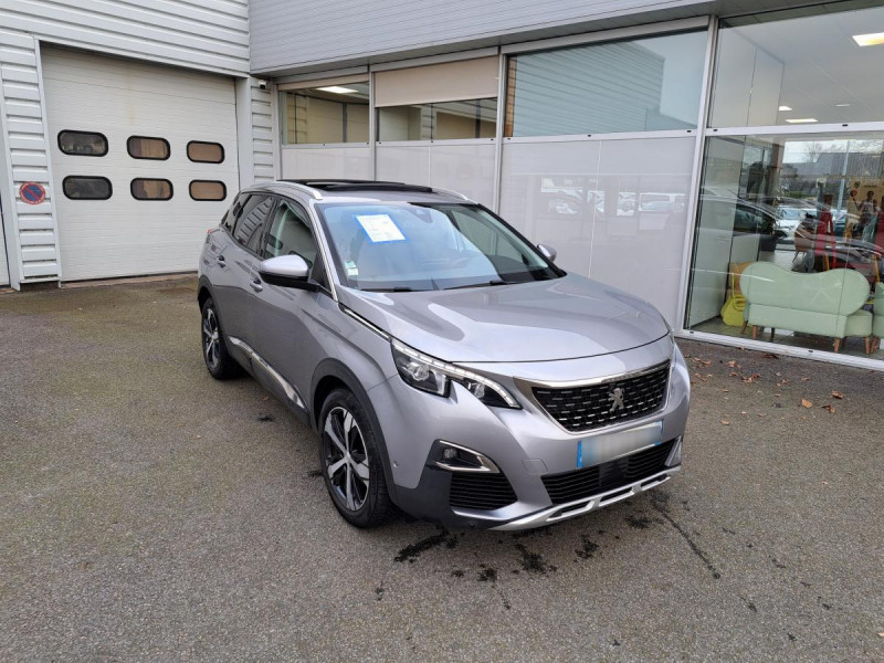 Peugeot 3008 (2) BlueHDi 130 S&S EAT8 ALLURE BUSINESS Diesel Gris clair Occasion à vendre