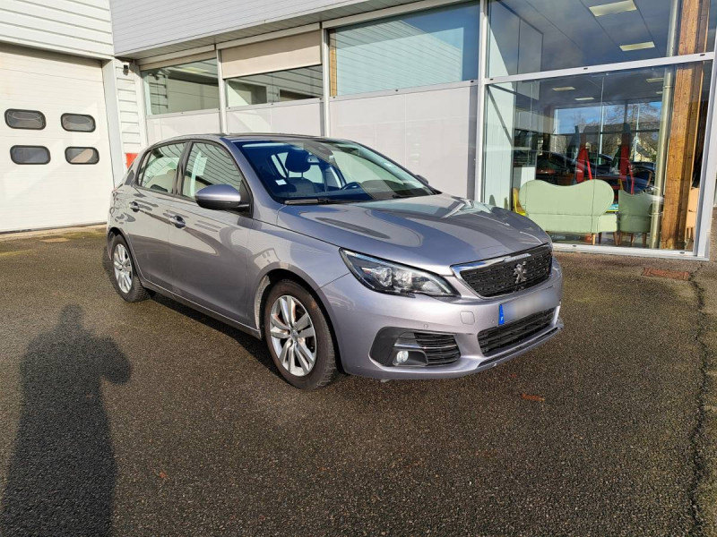 Peugeot 308 (2) BlueHDi 130 EAT6 S&S ACTIVE BUSINESS Diesel Gris clair Occasion à vendre