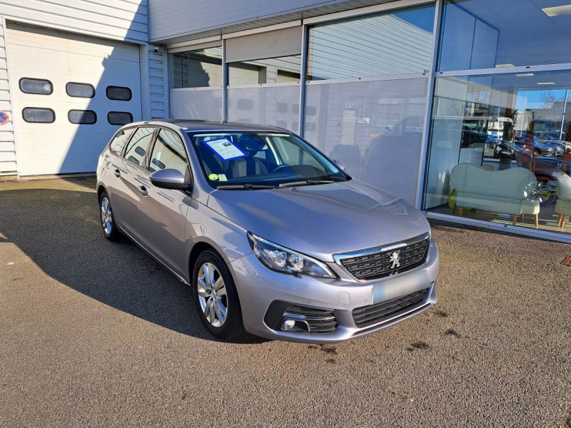 Peugeot 308 SW (2) BlueHDi 100 S&S ACTIVE BUSINESS Diesel Gris clair Occasion à vendre