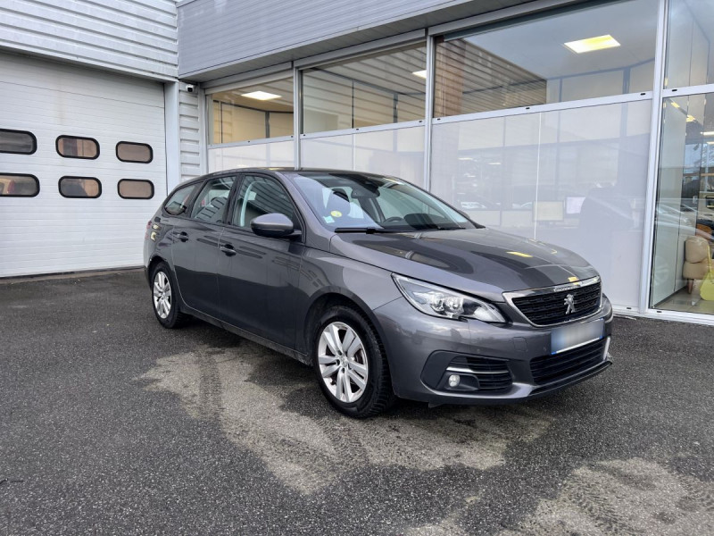 Peugeot 308 SW (2) BlueHDi 130 EAT8 S&S ACTIVE BUSINESS Diesel Gris foncé Occasion à vendre