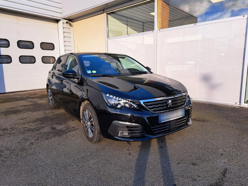 Peugeot 308 (2) BlueHDi 130 EAT8 S&S ALLURE BUSINESS Diesel Noir Occasion à vendre