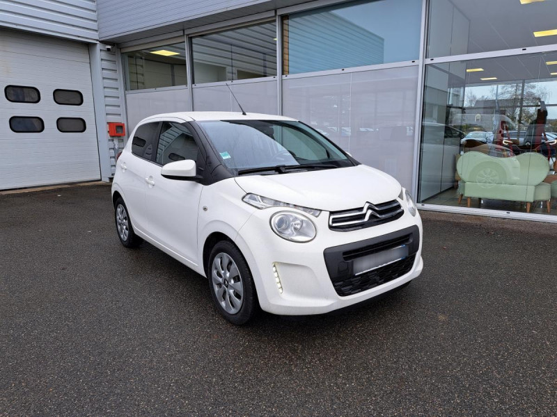 Citroën C1 (2) VTi 72 S&S BVM Feel Essence Blanc Occasion à vendre