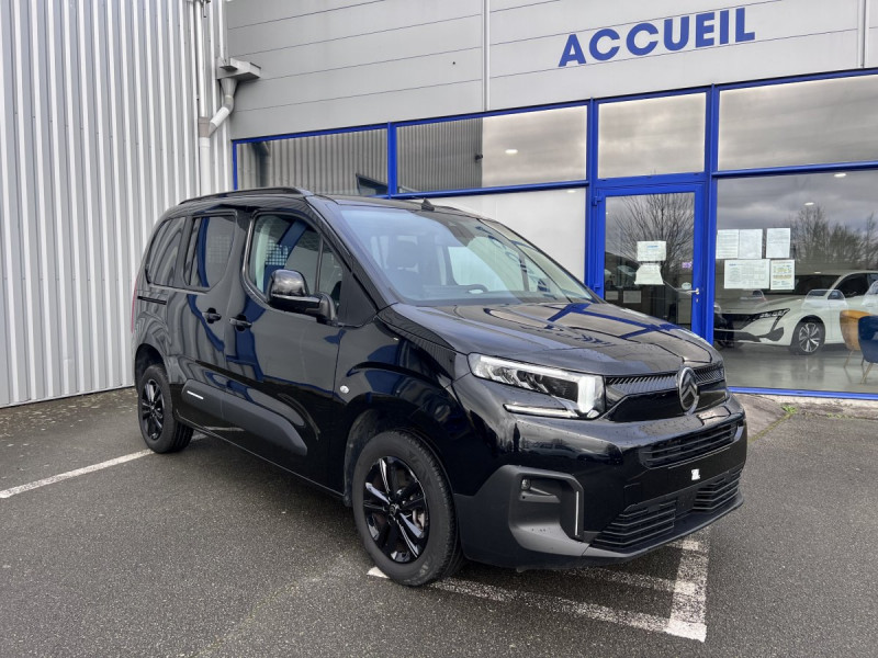 Citroen Berlingo (3) 1.5 BLUEHDI 100 S&S Taille M PLUS Diesel Noir Occasion à vendre