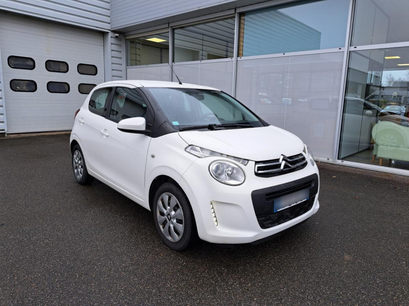 Citroën C1 (2) VTi 72 S&S BVM Feel Essence Blanc Occasion à vendre