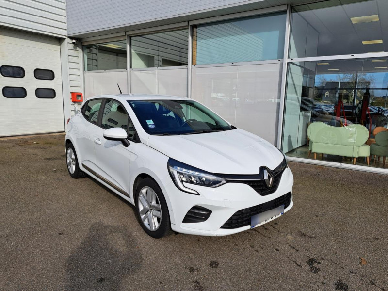 Renault Clio (5) Business SCe 65 -21 Essence Blanc Occasion à vendre
