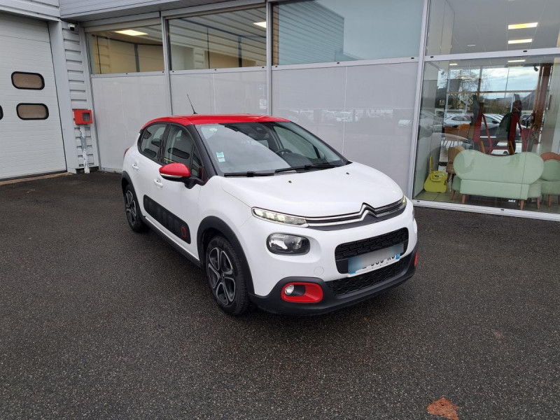 Citroen C3 (3) BlueHDi 100 S&S BVM Shine Business Diesel Blanc Occasion à vendre