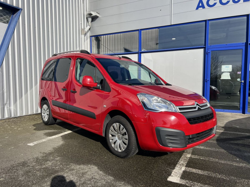 Citroën Berlingo Multispace (2) BlueHDi 100 BVM Feel Diesel Rouge Occasion à vendre