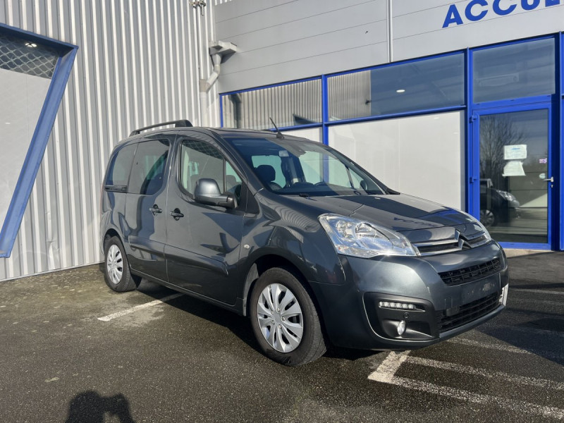 Citroën Berlingo Multispace (2) BlueHDi 120 S&S BVM6 Shine Diesel Gris foncé Occasion à vendre