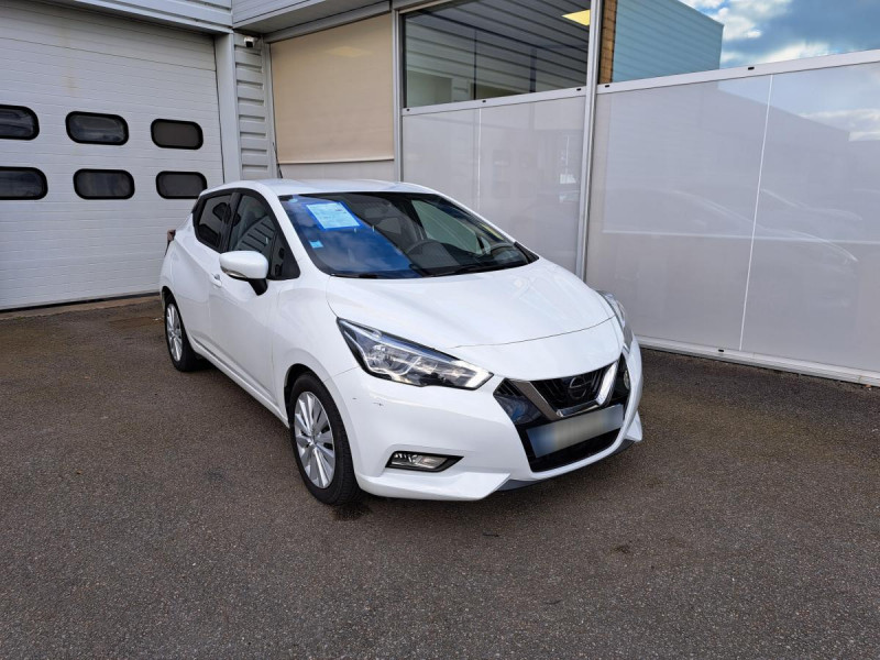 Nissan Micra (5) IG-T 90 Business Edition Essence Blanc Occasion à vendre