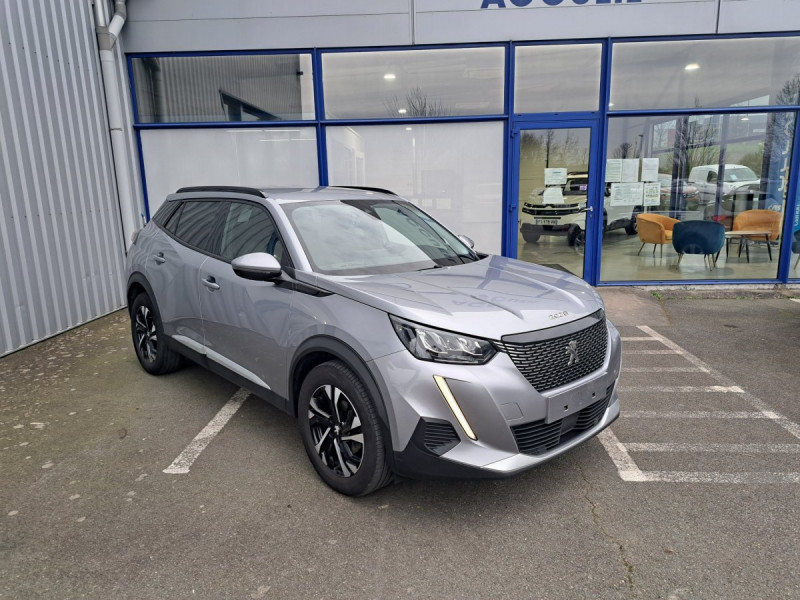 Peugeot 2008 (2) BLUEHDI 110 S&S ALLURE Diesel Gris clair Occasion à vendre