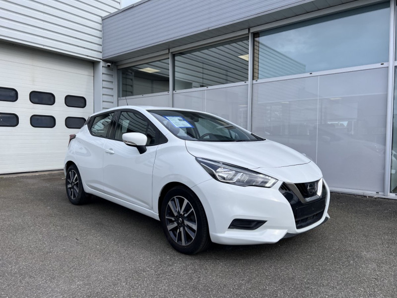 Nissan Micra (5) dCi 90 Business Edition Diesel Blanc Occasion à vendre