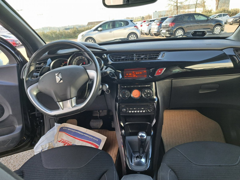 Photo 7 de l'offre de CITROEN DS3 e-HDi 90 So Chic ETG6 à 9990€ chez Carlyss automobiles Vitré