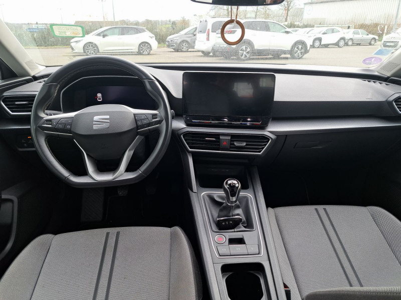 Photo 7 de l'offre de Seat Leon (4) 1.0 TSI 110 S&S Business à 17290€ chez Carlyss automobiles Vitré