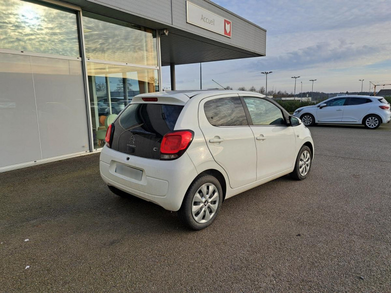 Photo 3 de l'offre de Citroën C1 (2) VTi 72 S&S BVM Feel à 9490€ chez Carlyss automobiles Vitré