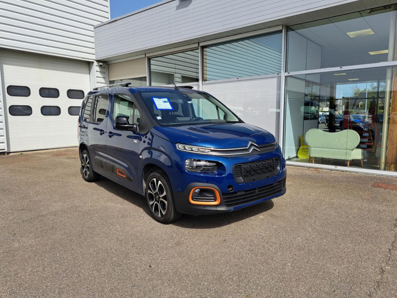 Citroen Berlingo (3) Taille M BlueHDi 130 S&S EAT8 Shine Diesel Bleu Occasion à vendre
