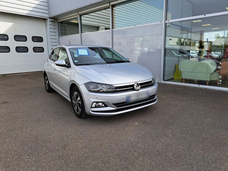 Volkswagen Polo (6) 1.0 TSI 95 Lounge Business Essence Gris clair Occasion à vendre